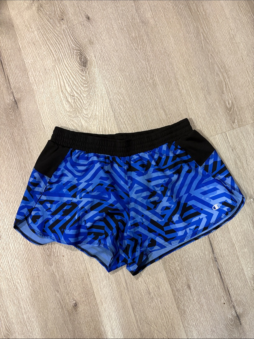 Champion Blue and Black Athletic Shorts